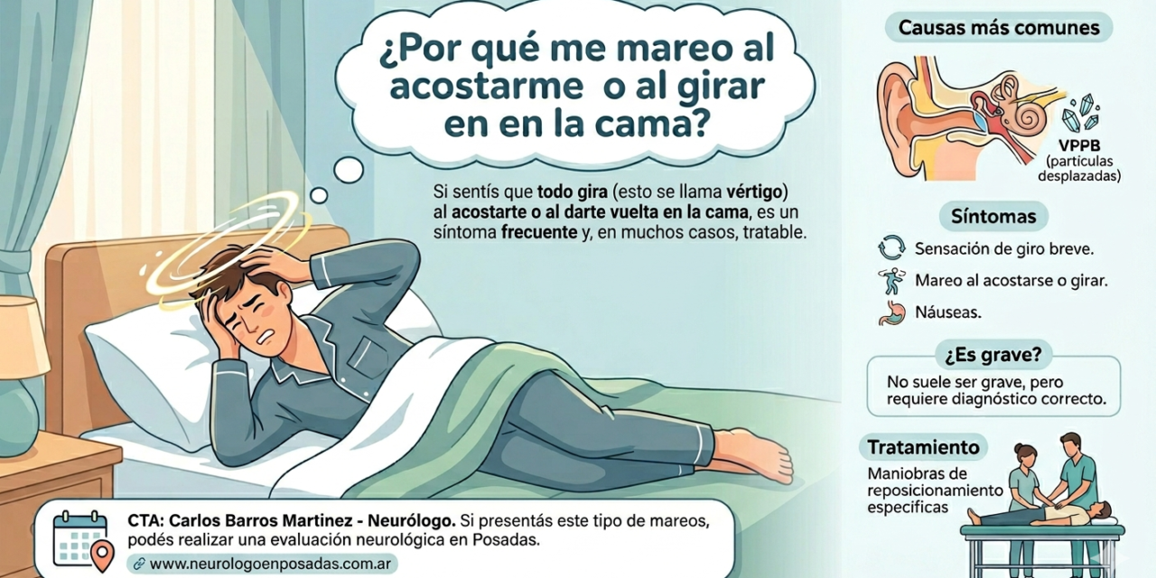 Mareo al acostarse: la causa más frecuente y cómo solucionarlo