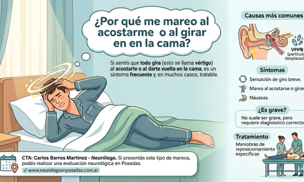 Mareo al acostarse: la causa más frecuente y cómo solucionarlo