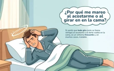 Mareo al acostarse: la causa más frecuente y cómo solucionarlo